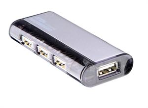 ATEN USB 2.0 hub, 4port, magnetický, SILVER