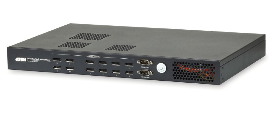 ATEN 12 port DisplayPort přehrávač pro videostěny