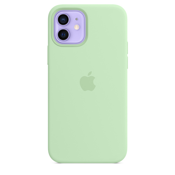 APPLE iPhone 12 | 12 Pro Silicone Case with MagSafe - Pistachio