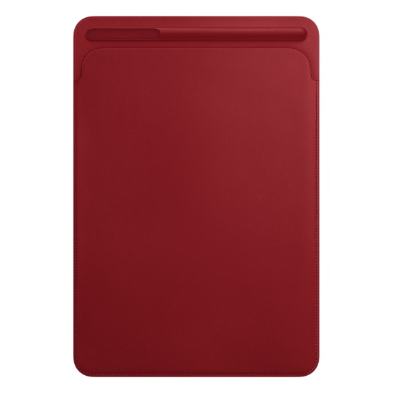 iPad Pro 10,5'' Leather Sleeve - (RED)