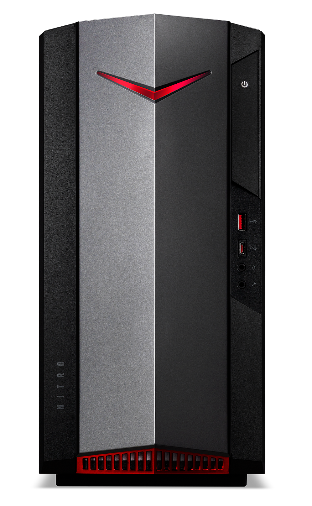 ACER PC Nitro N50-620 - i5-11400F,16GB,512SSD,1TBHDD 7200,NVIDIA GeForce RTX 3060Ti 8GB,W10H,Černá