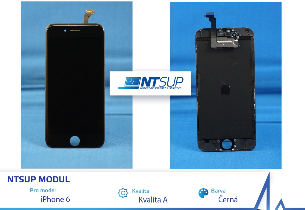 NTSUP LCD modul iPhone 6 černý kvalita A