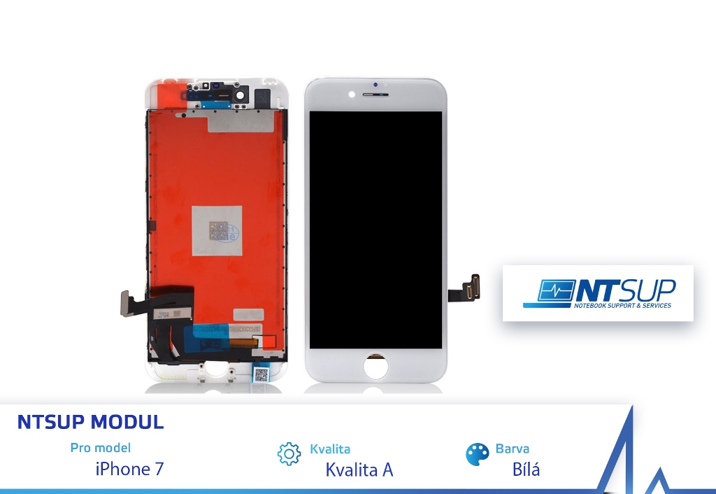 NTSUP LCD modul iPhone 7 bílý kvalita A