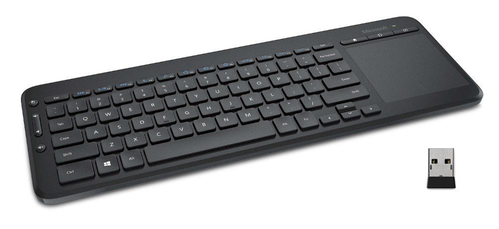 Microsoft All-in-One Media Keyboard Wireless, CZ&amp;SK