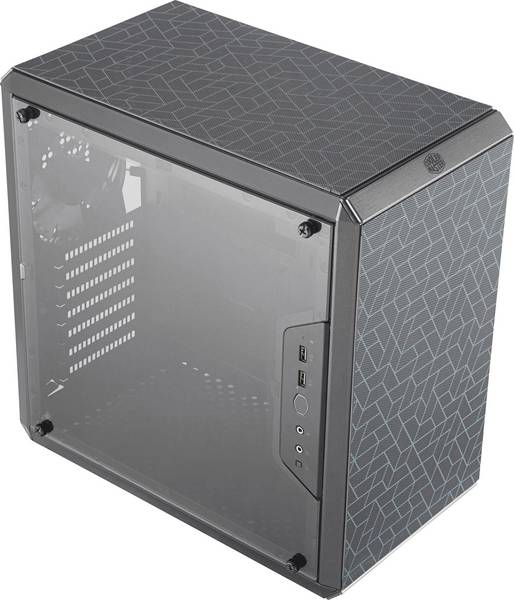 Cooler Master case MasterBox Q500L,Mid Tower, USB 3.0, černá, bez zdroje