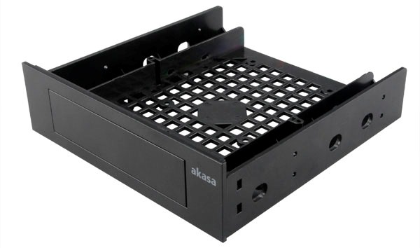 AKASA 3.5"/SSD/HDD adaptér do 5,25" pozice