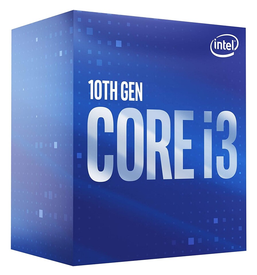 Intel/Core i3-10100F/4-Core/3,6GHz/FCLGA1200/BOX