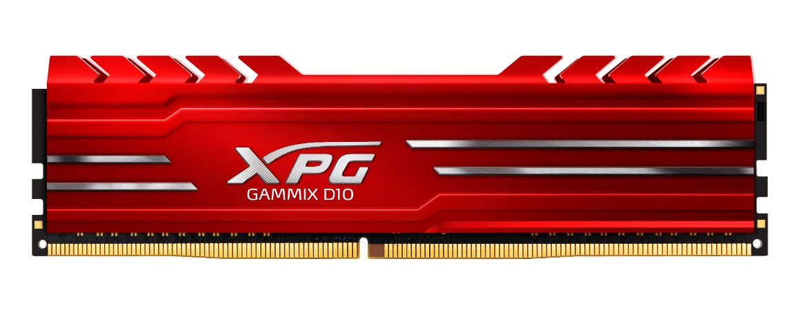 8GB DDR4-3200MHz ADATA GAMMIX D10 CL16 red