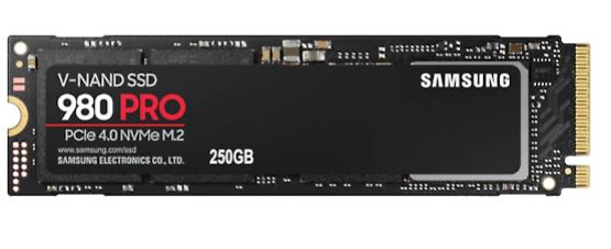 Samsung 980 PRO/250 GB/SSD/M.2 NVMe/5R