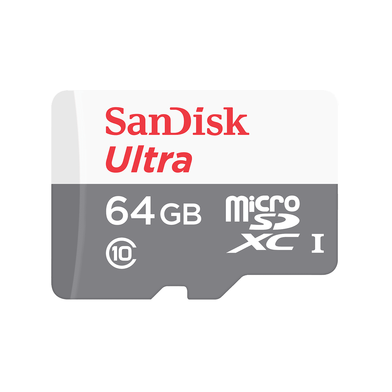 SanDisk MicroSDXC karta 64GB Ultra (80MB/s, Class 10, Android) + adaptér