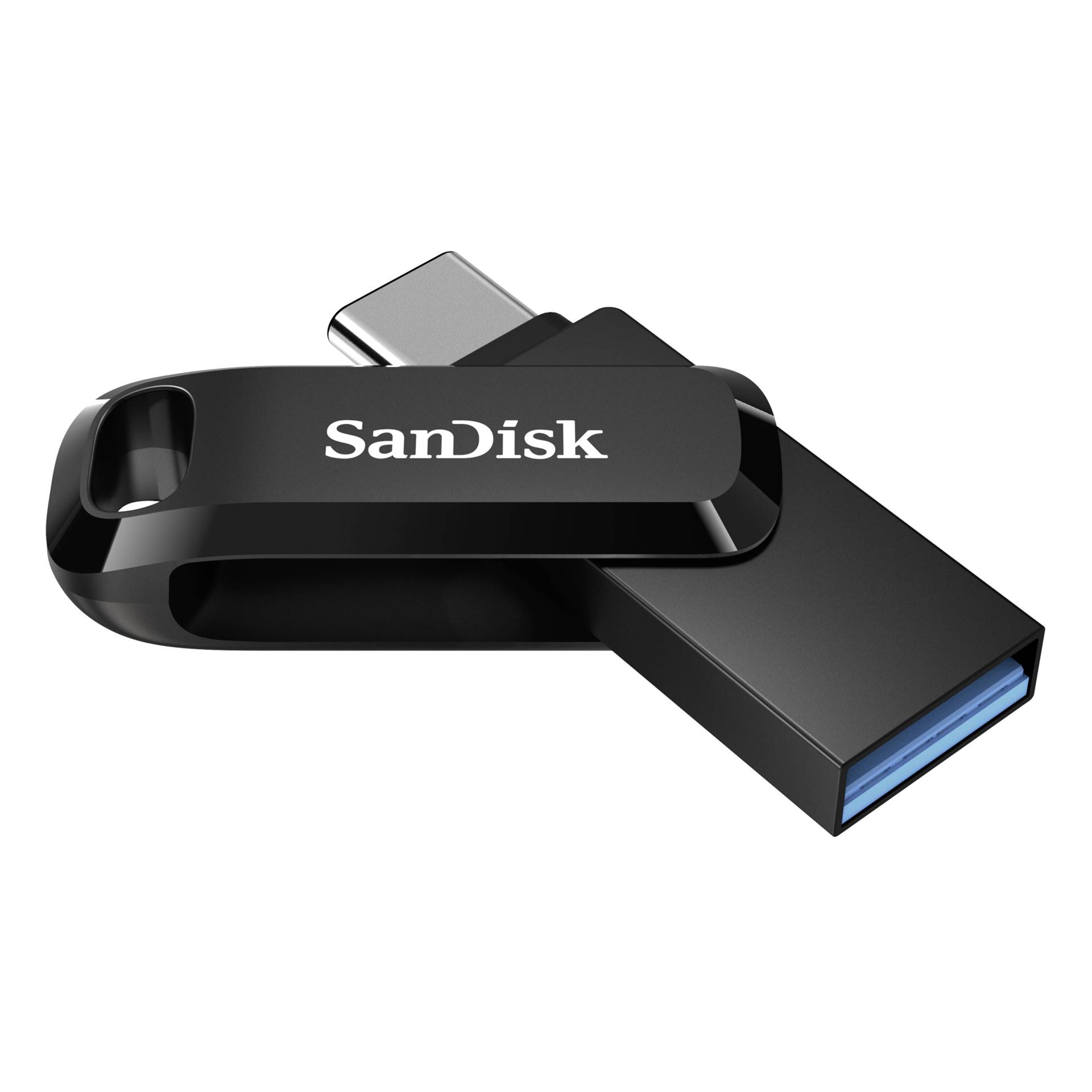 SanDisk Flash Disk 128GB Ultra Dual Drive Go, USB-C 3.2, Černá