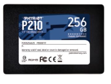 PATRIOT P210/256GB/SSD/2.5"/SATA/3R