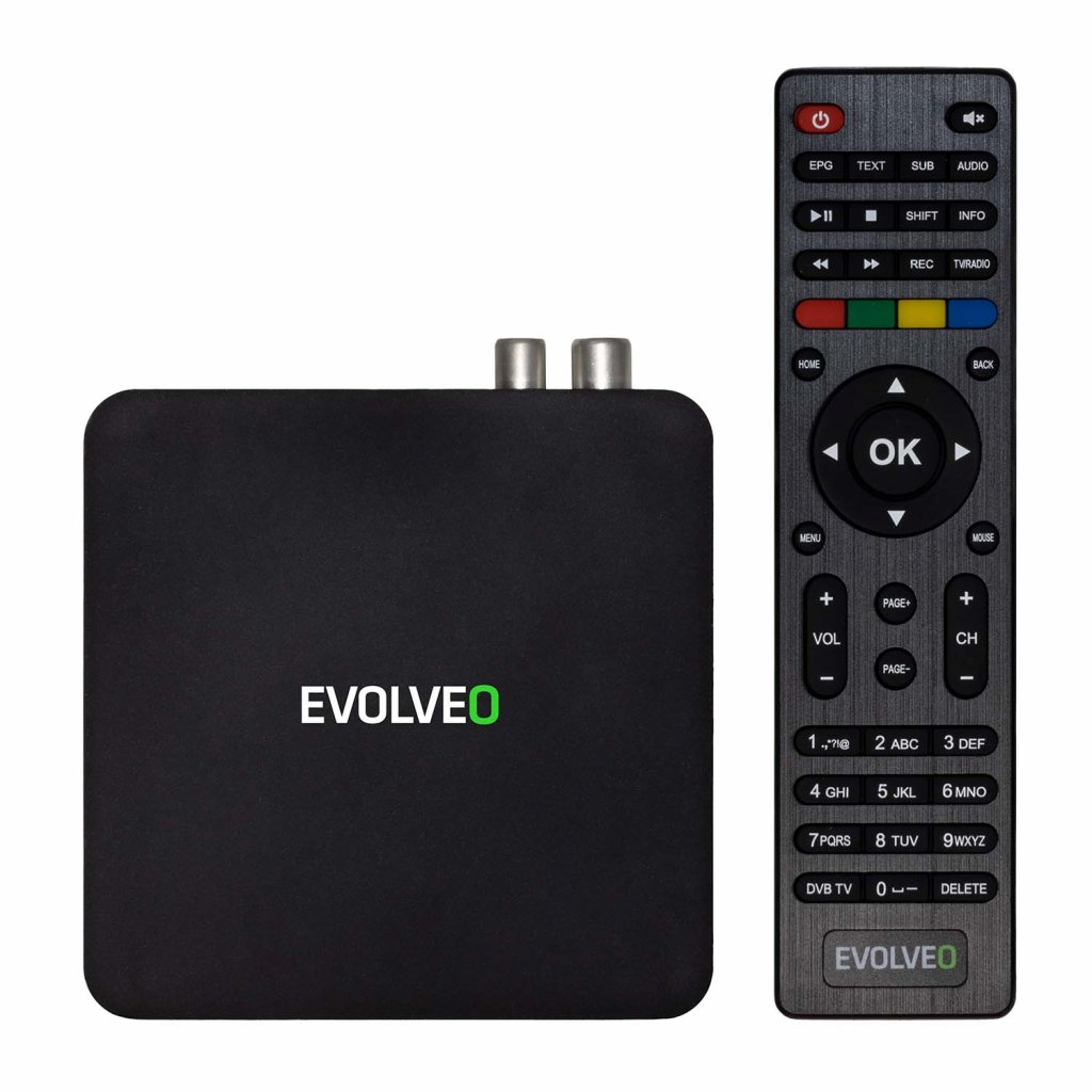 EVOLVEO Hybrid Box T2, Android &amp; DVB-T2 multimediální centrum