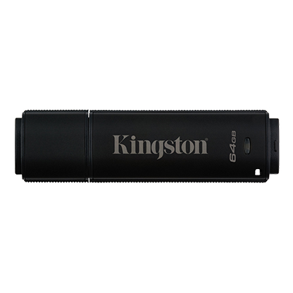 Kingston Flash Disk IronKey 64GB DataTraveler 4000 G2DM (USB 3.0, 256-bit šifrování AES)