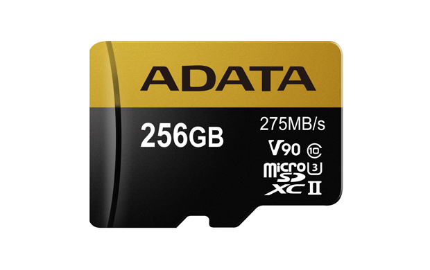 ADATA 256GB MicroSDXC UHS-II U3 s adapterem