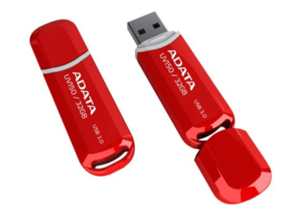 ADATA UV150/32GB/40MBps/USB 3.0/Červená