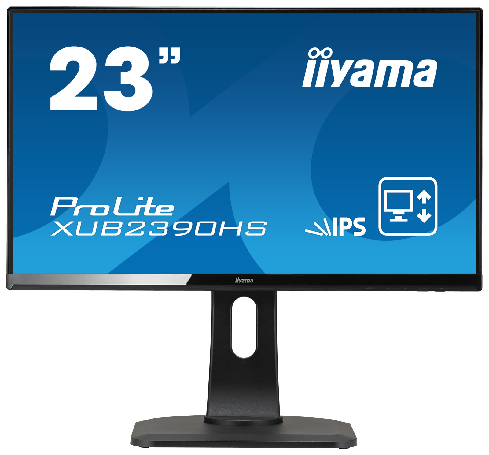 23"LCD iiyama XUB2390HS-B1 -IPS,5ms,250cd/m2,FullHD,HDMI,DVI-D,repro,pivot,výš.nastav.