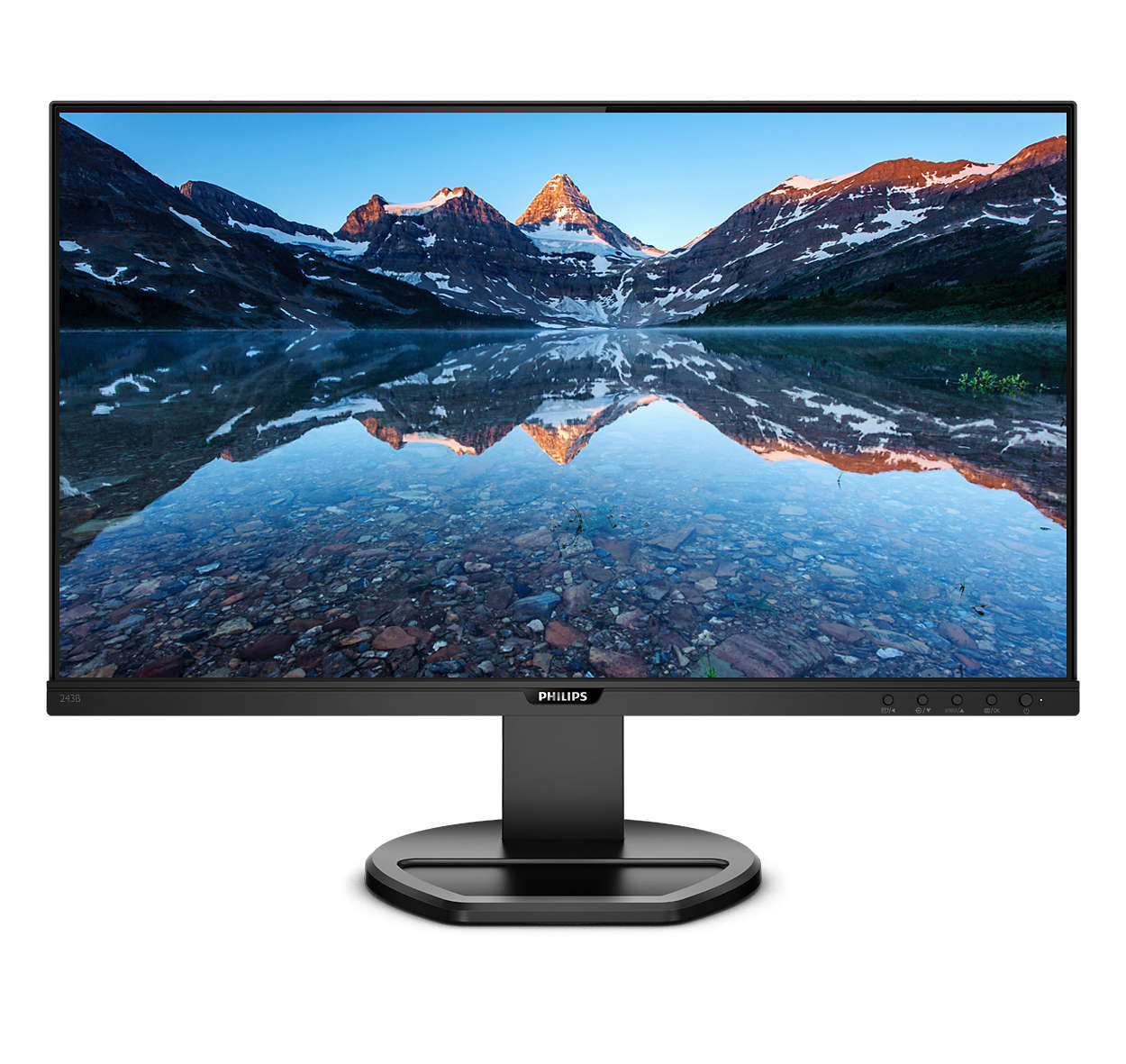 Philips/243B9/23,8"/IPS/FHD/75Hz/4ms/Black/3R