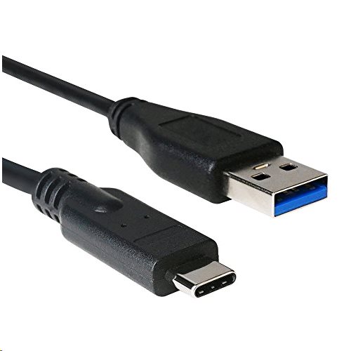 Kabel C-TECH USB 3.0 AM na Type-C kabel (AM/CM), 1m, černý