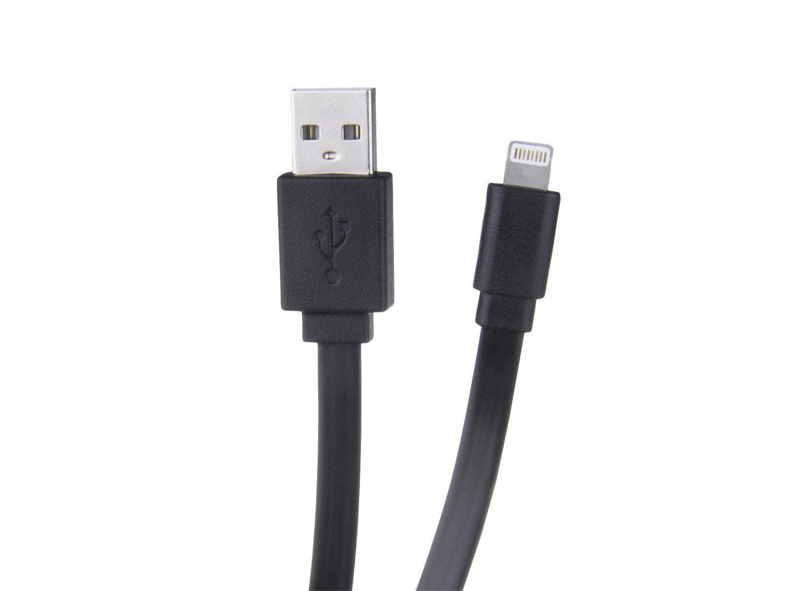 Kabel AVACOM LIG-120K USB - Lightning, 120cm, černá