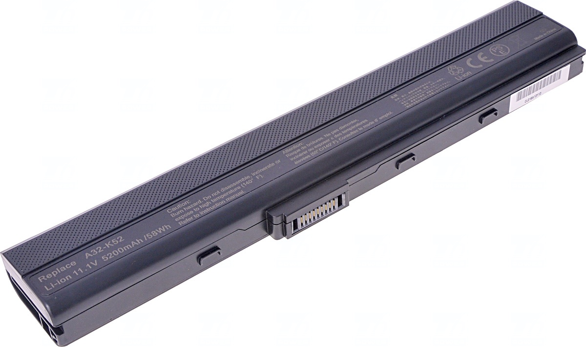 Baterie T6 Power Asus A42, A52, B53, K42, K52, P52, N82, X42, X52, 5200mAh, 58Wh, 6cell