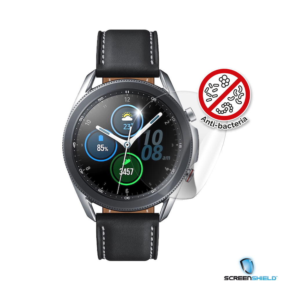 Screenshield Anti-Bacteria SAMSUNG R840 Galaxy Watch 3 (45 mm) folie na displej