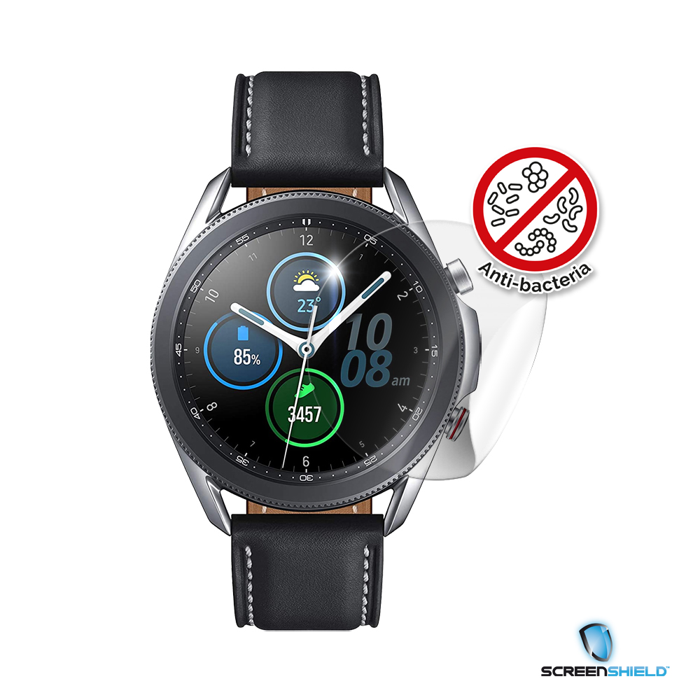 Screenshield Anti-Bacteria SAMSUNG R845 Galaxy Watch 3 (45 mm) folie na displej