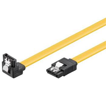 PremiumCord SATA 3.0 datový kabel, 6GBs, 90°, 1m