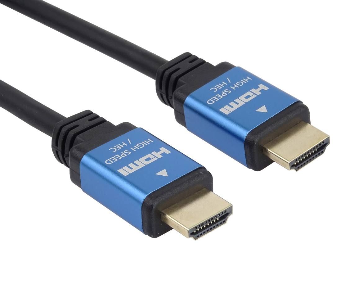 PremiumCord Ultra kabel HDMI 2.0b kovové, 2m