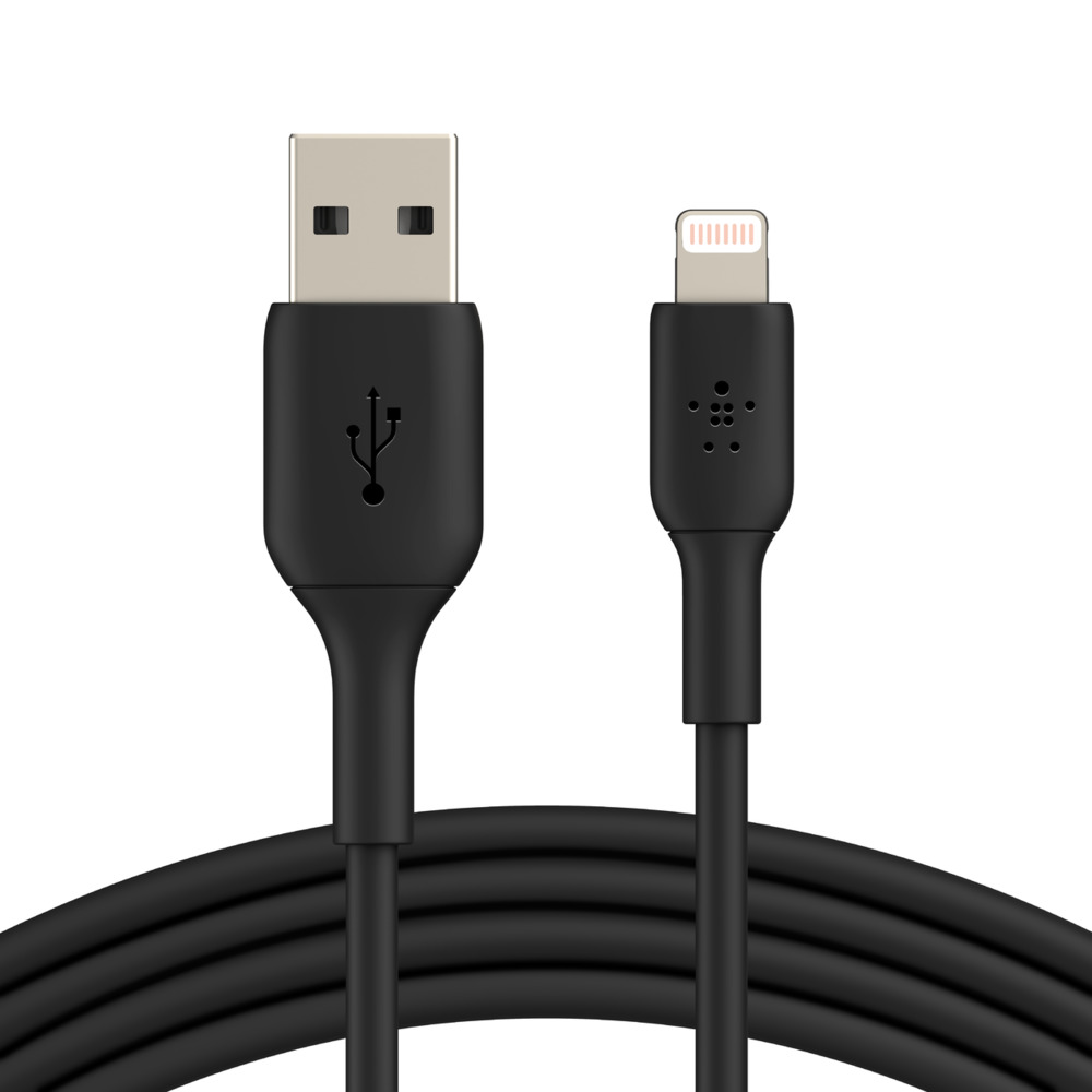 BELKIN kabel USB-A - Lightning, 2m,černý