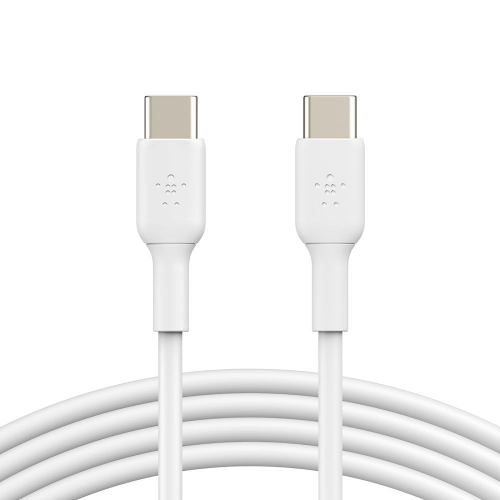 BELKIN kabel USB-C - USB-C, 1m, bílý