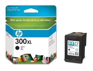 HP 300XL Černá originální inkoustová kazeta s vysokou výtěžností