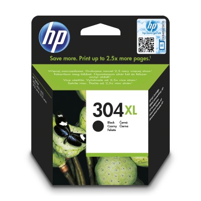 HP 304XL Černá originální inkoustová kazeta