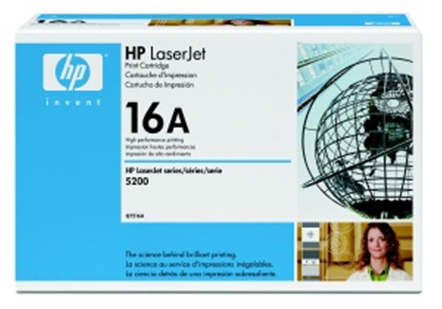 HP toner černý, Q7516A