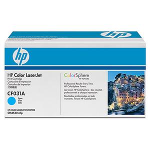 HP 646A Cyan LJ Toner Cart, CF031A (12,500 pages)