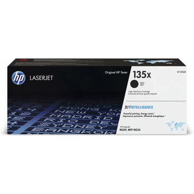 HP 135X LaserJet černý originální toner s vysokou výtěžností