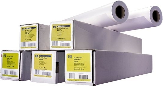 HP Universal Gloss Photo Paper, 175 microns (6,9 mil) • 171 g/m2 • 914 mm x 30.5 m, Q1427B