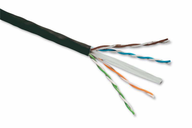 Instalační kabel Solarix CAT6 UTP PE Fca venkovní 500m/cívka SXKD-6-UTP-PE