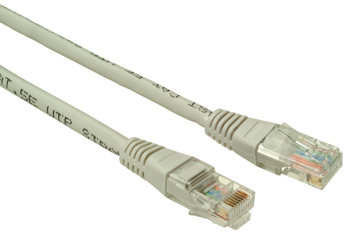 SOLARIX patch kabel CAT5E UTP PVC 7m šedý non-snag proof