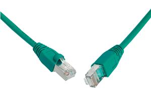 SOLARIX patch kabel CAT6 SFTP PVC 10m zelený