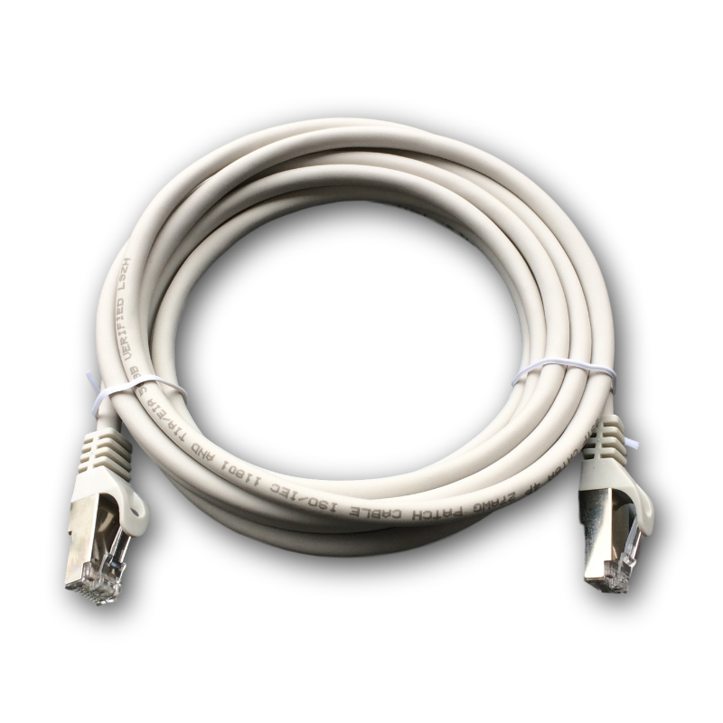 DATACOM Patch cord S/FTP CAT6A 3m šedý