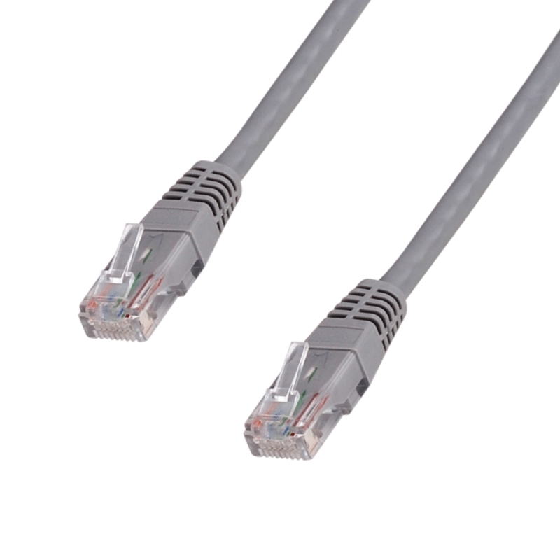 DATACOM  Patch cord UTP Cat6 šedý   0,5m