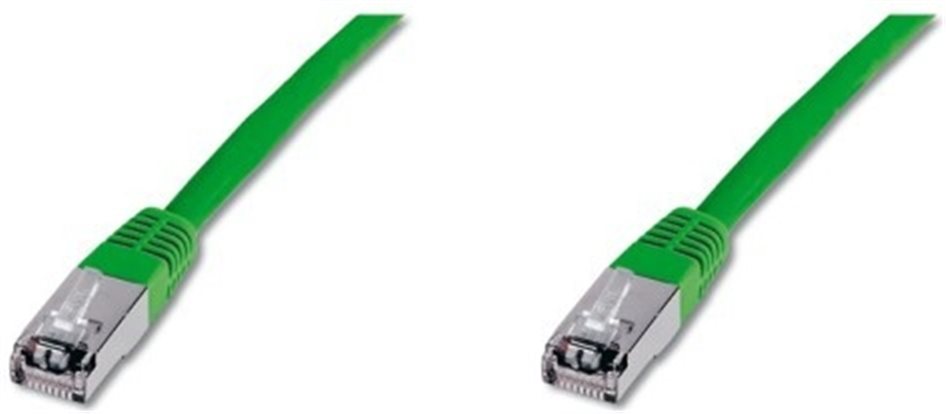 Patchkabel S/FTP,Cat6,2xRJ45, 2m zelený