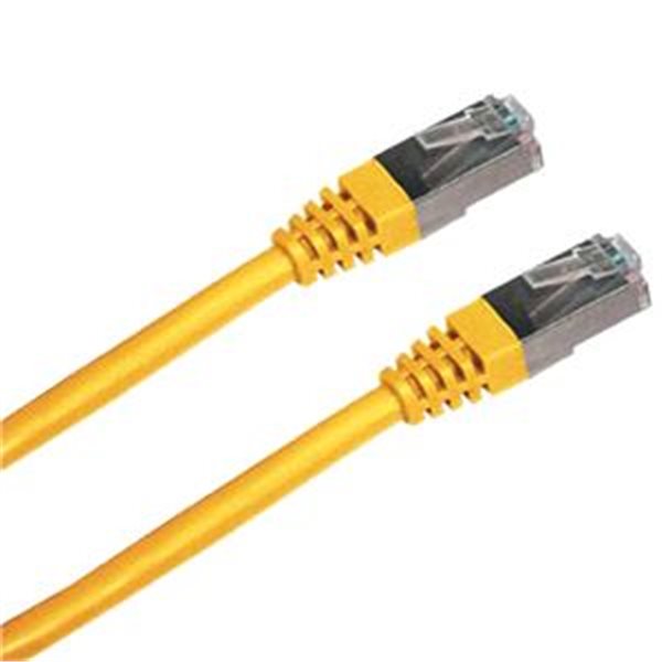 Patchkabel S/FTP,Cat6,2xRJ45, 3m žlutý