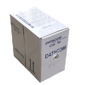 DATACOM UTP Cat5e PVC kabel 305m (lanko) černý
