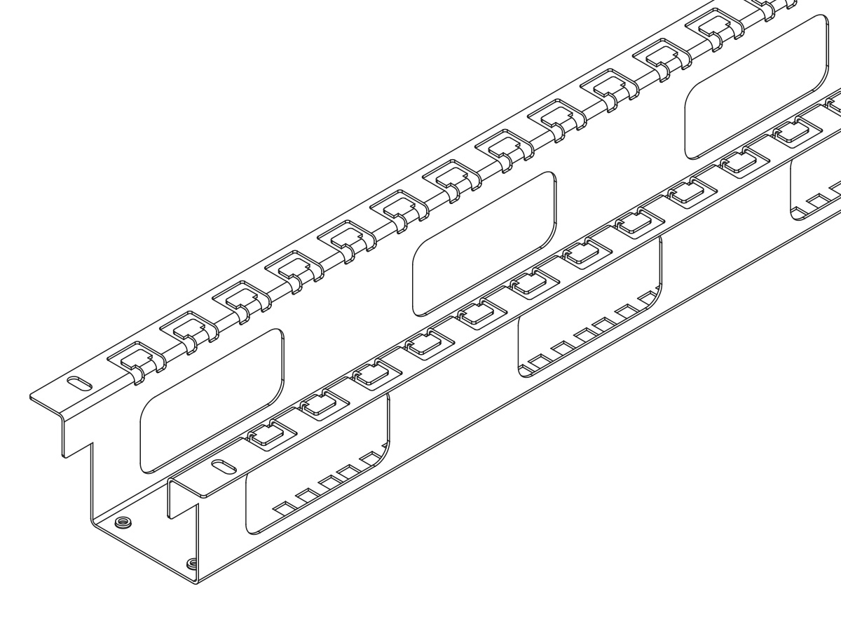 Vyztužující sada pro rozvaděče RTA 42U nosn.1500kg II.