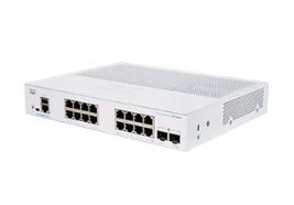 Cisco switch CBS350-16T-2G-EU (16xGbE,2xSFP,fanless)