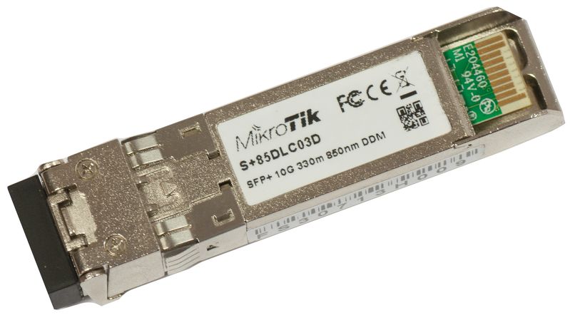 MikroTik SFP+ modul S+85DLC03D, MM, 300m, 10Gbit