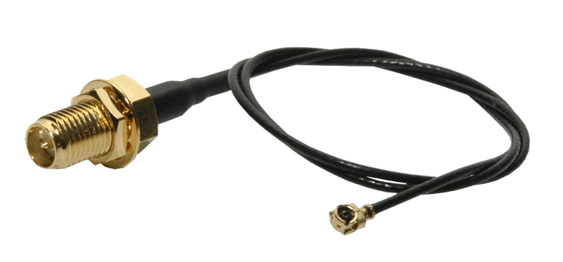 Pigtail MHF4 ( ipex4, MHF IV ) - RSMA/F, kabel 1,13mm, 20cm