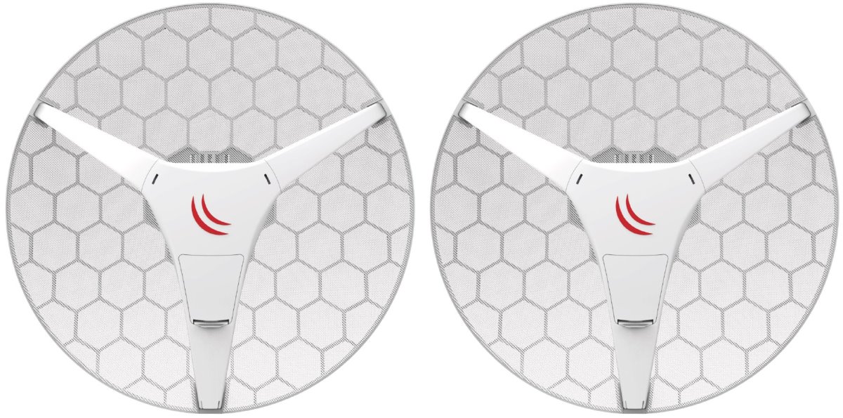 MikroTik RBLHGG-60ad kit, Wireless Wire Dish - kompletní spoj - 2 pack